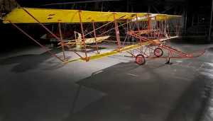 Vintage Aeroplane Collection Drucke: Baldwin Red Devil, 1909-1913. Creator: Thomas Scott Baldwin