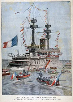 A ball on board the battleship Formidable