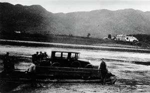 Loch Leven Scotland Drucke: The Ballachulish ferry, c1925