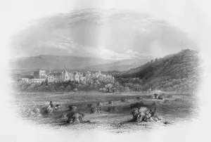 British Royal Family Residence Drucke: Balmoral, 1859
