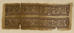 Ancient Egyptian Textiles Drucke: Bands (From Tunic Cuff), Egypt, Roman period (30 B. C. - 641 A. D. ), 4th / 6th century
