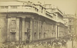 Die Bank, 1850-1900. Künstler: Unbekannt.