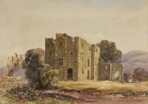 David Cox The Elder Drucke: Bardon Tower, c1840s. Creator: David Cox the Elder
