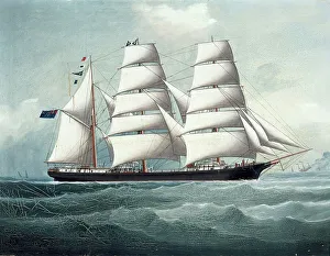 Maritime Heritage Images Drucke: Barque Orient, (c1886). Creator: Unknown