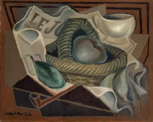 Juan Gris Drucke: Das Korb, 1924