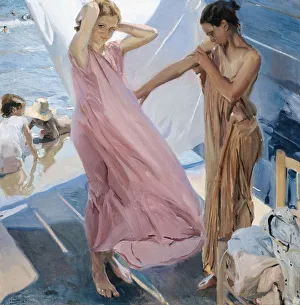 Nach dem Baden Künstler: Sorolla y Bastida, Joaquín (1863–1923)
