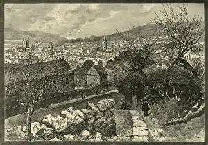 Our Own Country Book Illustrations Drucke: Bath, from Beechen Cliff, 1898. Creator: Unknown