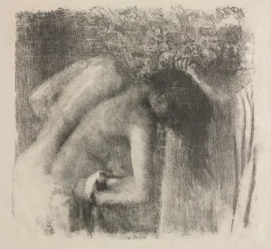 Nach dem Bad (große Version), 1891-1892. Künstler: Edgar Degas (französisch, 1834-1917)