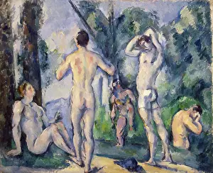 Drucke von Badende, 1890 Paul Cezanne Drucke: Badende, 1890. Künstler: Paul Cézanne