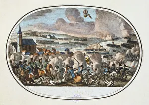 Napoleonic Wars History Drucke: Battle of Fleurus, 26 June 1794
