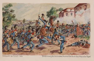 Drucke von Der Kampf um Polozsk, Privatsammlung Bilder Datiert 2017 April: Der Kampf um Polozk