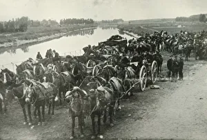 World War I Historical Pictures Drucke: The Battle of the Rivers, (1919). Creator: Unknown