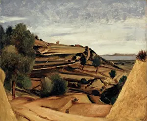 Fauvist Art Movement Drucke: Bay of Ciotat, c1925. Creator: Andre Derain