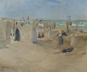 Am Strand von Noordwijk, 1908