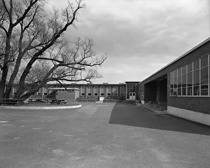 American Industry History Drucke: Becton Dickinson & Co. Rutherford, New Jersey, 1954. Creator: Gottscho-Schleisner, Inc