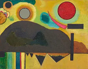 Expressionismus Drucke: Anfang, 1925. Schöpfer: Kandinsky, Wassily Wjatscheslawitsch (1866-1944)