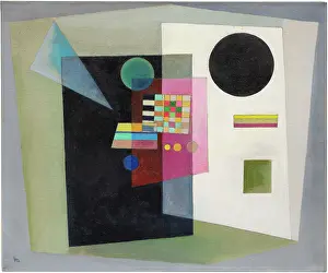 Expressionismus Drucke: Behauptend (Claiming), 1926. Schöpfer: Kandinsky, Wassily Vasilyevich (1866-1944)