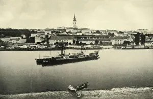 Belgrade Cityscape Drucke: Belgrade, (1919). Creator: Unknown