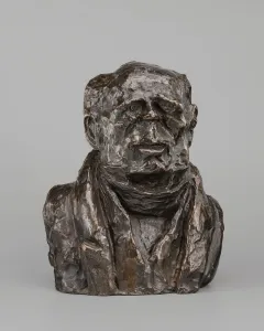French Realism Art Movement Drucke: Benjamin Delessert, model c. 1832 / 1835, cast 1929 / 1930. Creator: Honore Daumier