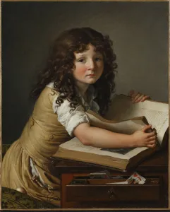 Benoît Agnès Triozon mit einem Buch.