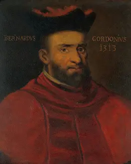 French Heritage Artwork Drucke: Bernard of Gordon. Creator: Unknown