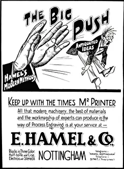 Die große Anstrengung – Advert von E.Hamel und Co., 1916. Künstler: E Hämle und Co