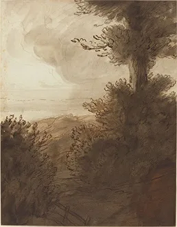 Der große Baum, Künstler: Alphonse Legros