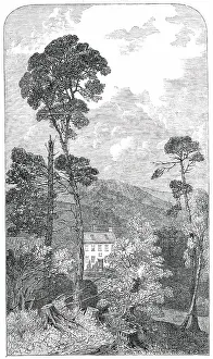 Aberdeenshire Scotland Drucke: Birk Hall, 1850. Creator: Unknown