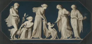 British Heritage Art Images Drucke: The Birth of Bacchus, c. 1790. Creator: Unknown
