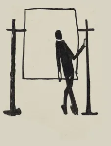 Allegory Literature Images Drucke: From the Black NotebookFrom the Black Notebook, ca 1923. Creator: Kafka, Franz (1883-1924)
