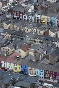 Lancashire Seaside Resort Drucke: Blackpool, view fr Tower, 2009. Creator: Ethel Davies