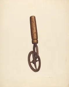 Schmiede Maßband, um ca. 1939 von Edward L Loper