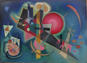 Blue Rider Movement Drucke: In Blue, 1925. Creator: Kandinsky, Wassily Vasilyevich (1866-1944)