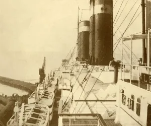 Ward Lock And Co Publications Drucke: Boat Deck of the Leviathan. c1930. Creator: Unknown