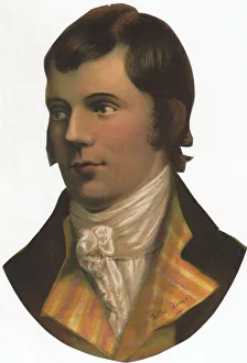 Robert Burns Portrait Drucke: Bobby Burns. Creator: Unknown
