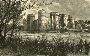 Bodiam Castle, 1898. Ersteller: Unbekannt.
