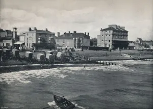 Old Fashioned Transportation Methods Drucke: Bognor - The Esplanade, 1895