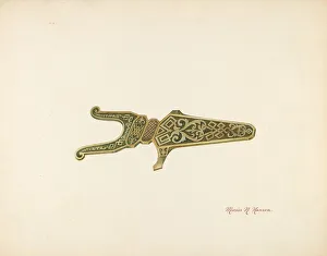 Bootsjackscheibe um 1940 von Marius Hansen