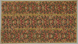 Vier Grenzen aus einem Bettwäsche, 1700er Jahre. Schöpfer unbekannt