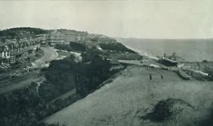 Dorset Coastline Drucke: Boscombe, The Marina, c1910