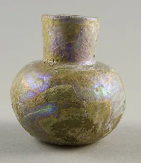 Heritage Art In Italy Drucke: Bottle, 3rd-6th century. Creator: Unknown