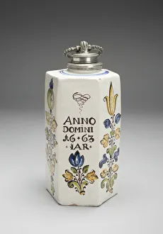 Flasche, Ungarn, 1663. Schöpfer unbekannt