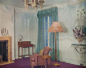 Retro Home Decor Inspiration Drucke: Boudoir, c1940