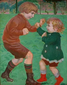 Maurice Denis Artwork Drucke: Boxing