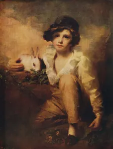Junge und Hasenrad, 1814, um 1915. Künstler: Henry Raeburn