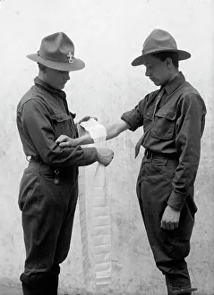 Jugendherausforderung zur Erziehung der Jungmänner im Jahr 1912 von Harris und Ewing; Jugendherausforderung zur Erziehung der Jungmänner im Jahr 1912 von Harris und Ewing