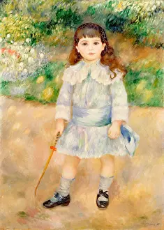 Drucke von Junge mit einem Peitschen, 1885 Pierre-Auguste Renoir Drucke: Junge mit einem Peitschen, 1885. Künstler: Pierre-Auguste Renoir