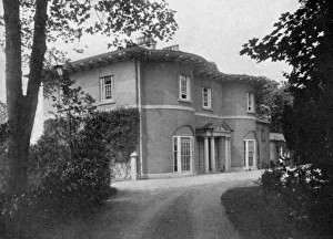 Branzaga-Haus und Bischofspalast in Carlow Irland 1924 - 26 Künstler : Valentins Sohn