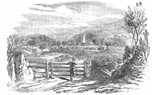 Nineteenth Century Rural Life Drucke: Brampford-Speke, Devon, 1850. Creator: Unknown