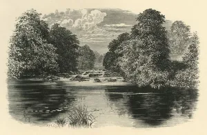 British Rural Scenery Drucke: On the Brathay, c1890. Creator: Unknown